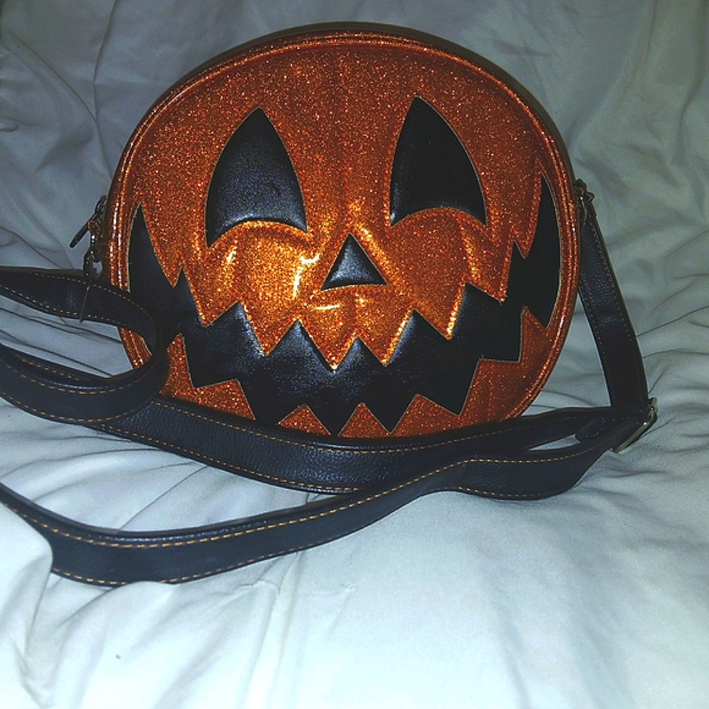 Halloween Pumpkin Crossbody Bag